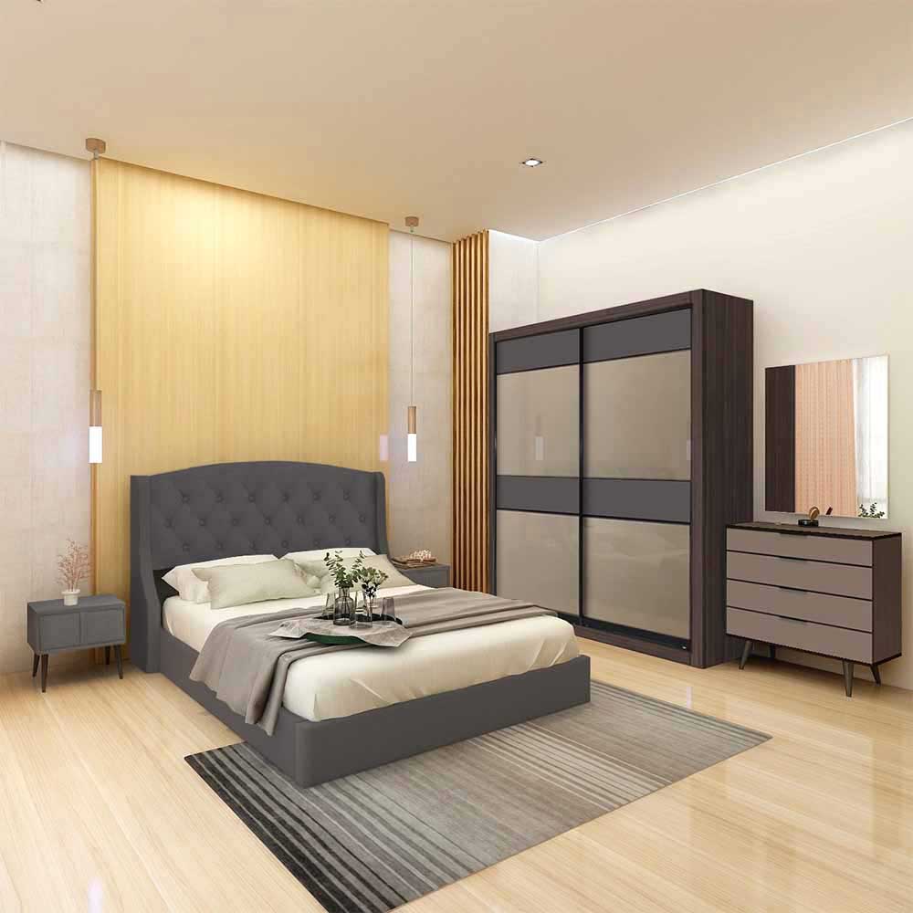 Maison Bedroom Sets Brown - Maline